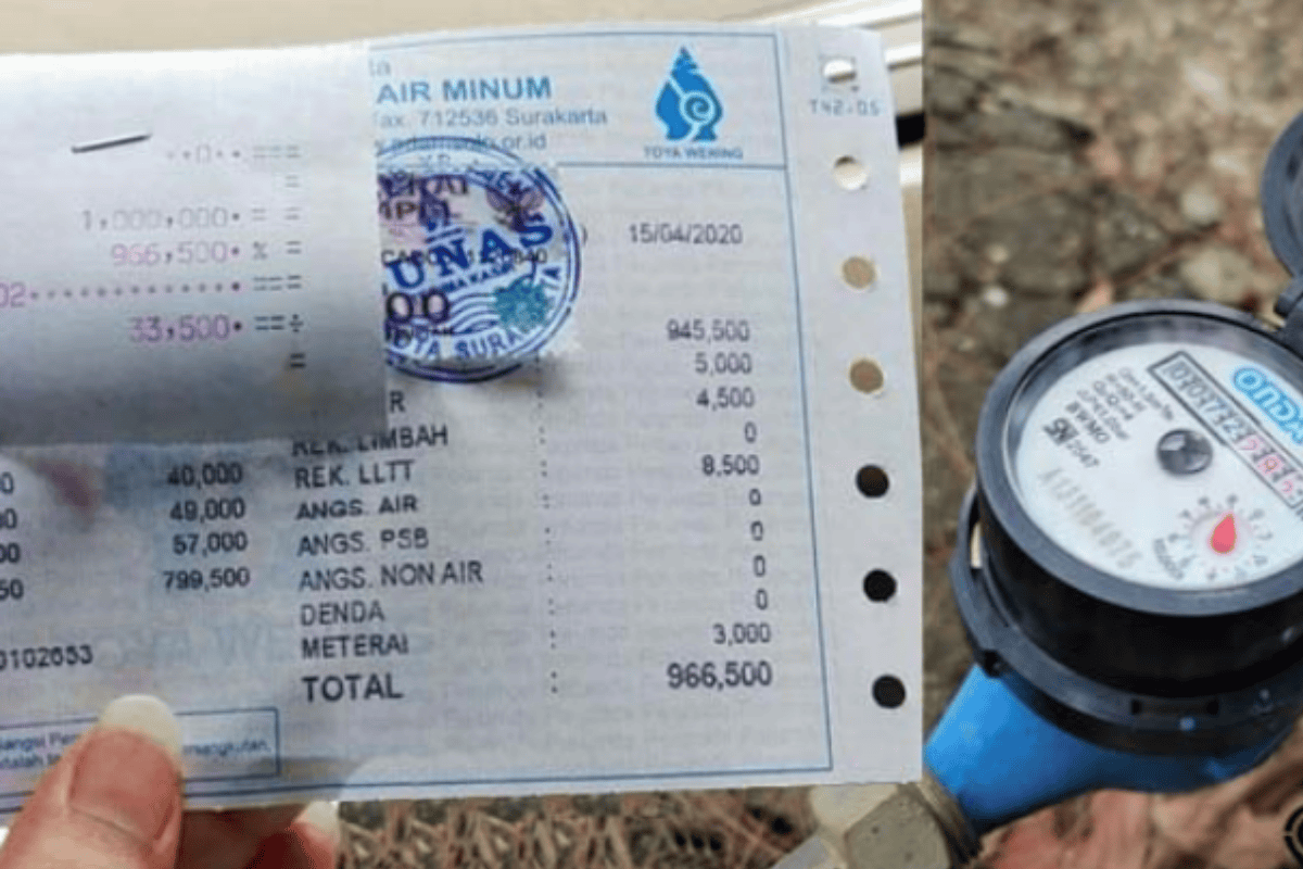 Ini Cara Bayar Tagihan PDAM yang Telat