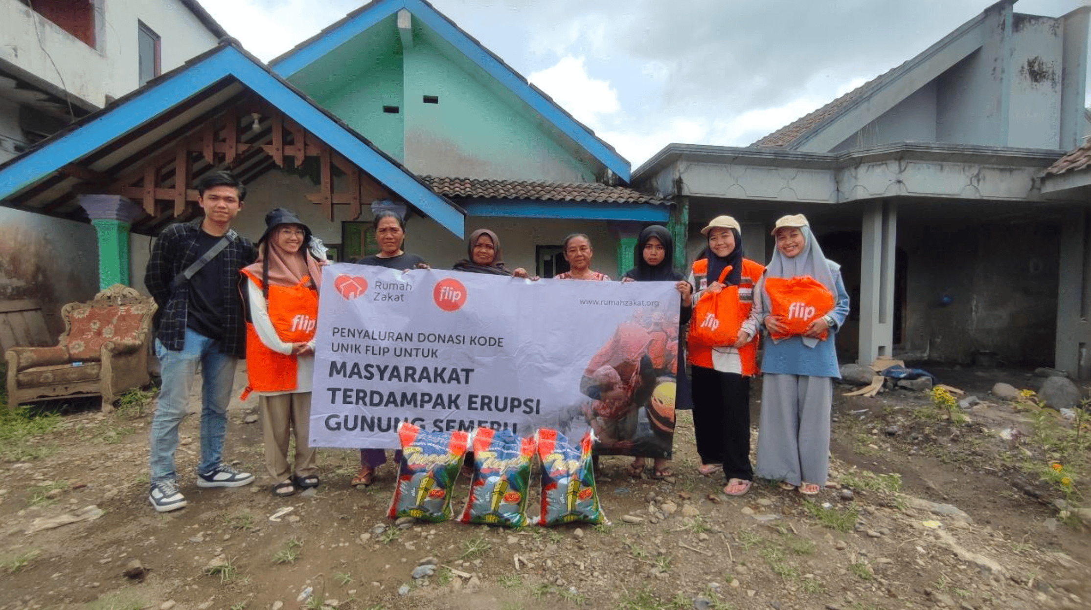 Bantuan Erupsi Gunung Semeru Maret 2023